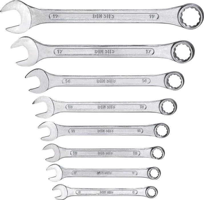 Gabel-Ringschl&uuml;ssel-Satz 8-tlg