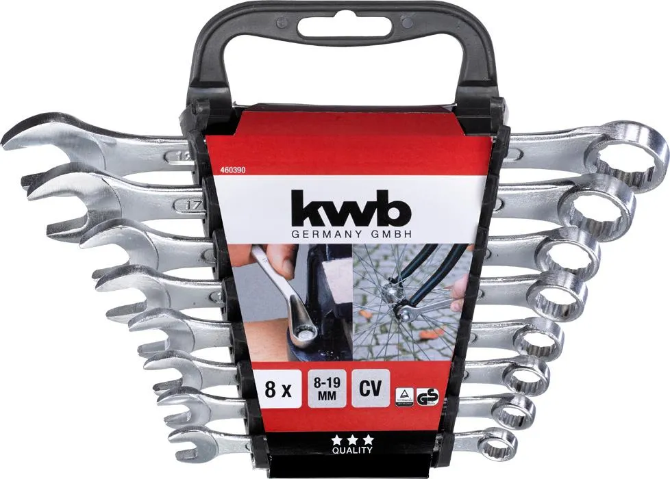 Gabel-Ringschl&uuml;ssel-Satz 8-tlg