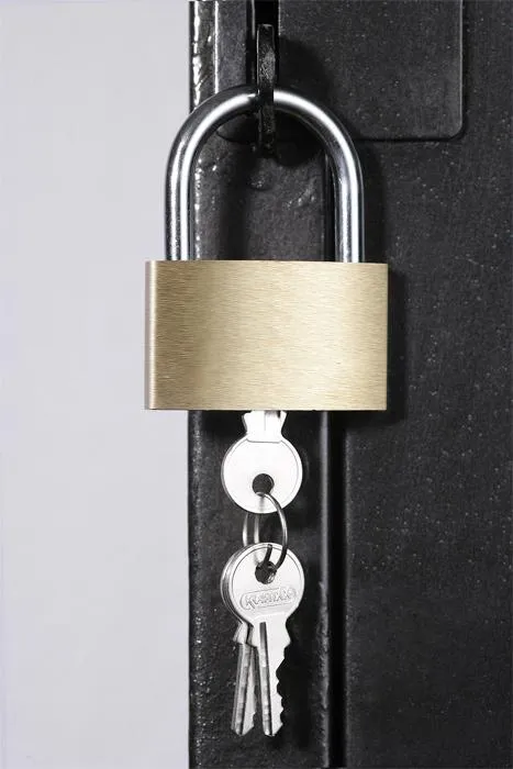 Vorhangschloss-Satz 3-tlg.