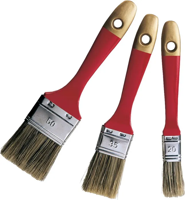 Flachpinsel-Set, 3-tlg.