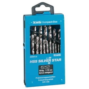 HSS-G-Spiralbohrer-Satz