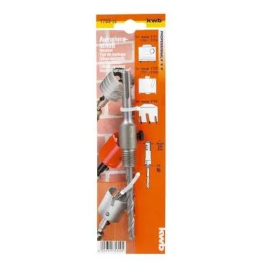 Aufnahmeschaft mit Bohrer