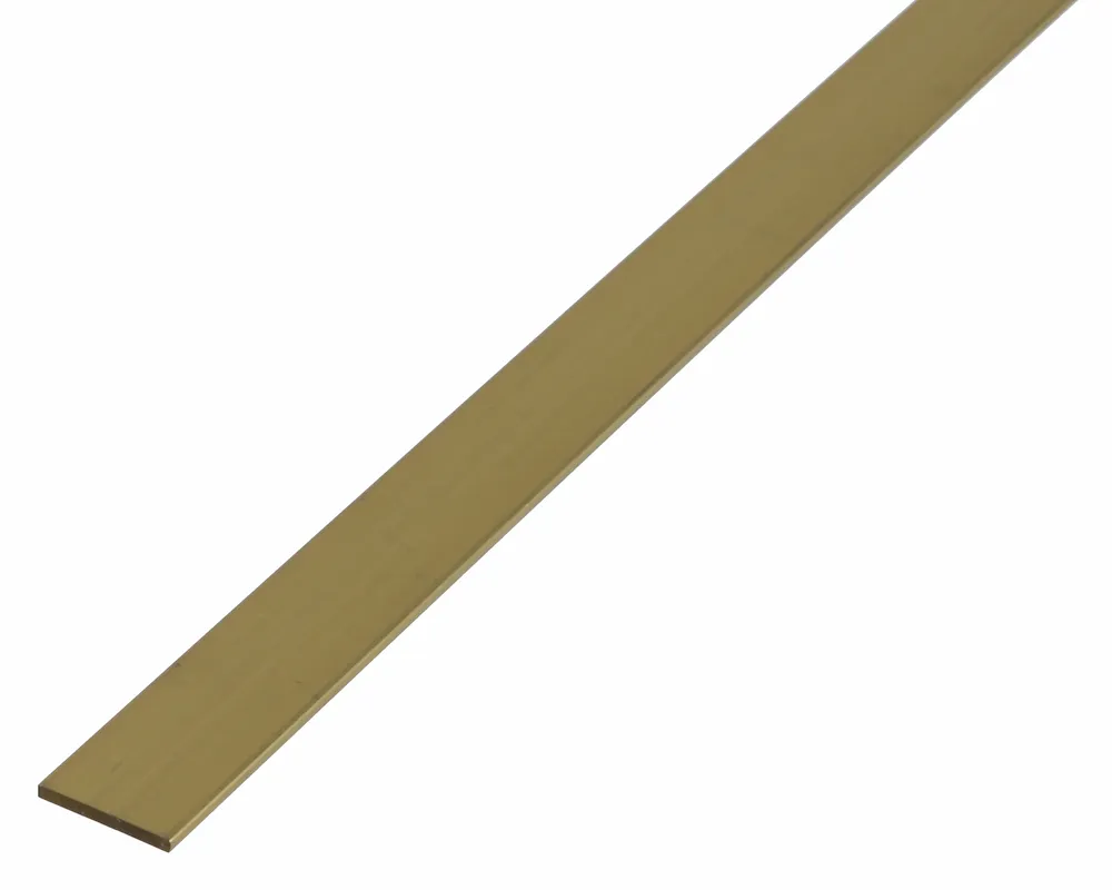 Flachstange Messing