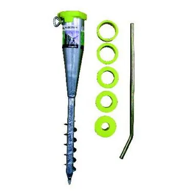 Einschraub-Bodenh&uuml;lsen-Set