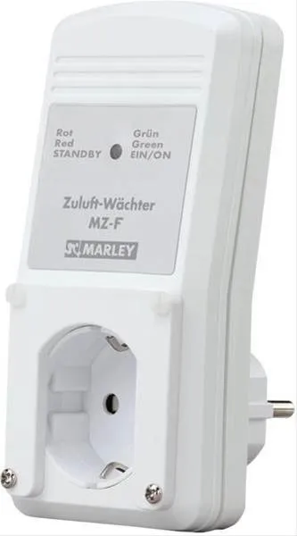 Zuluft-W&auml;chter MZ-Funk, weiss,