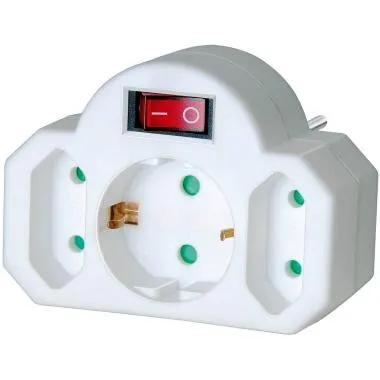 Adapter Schuko- m. KiSi