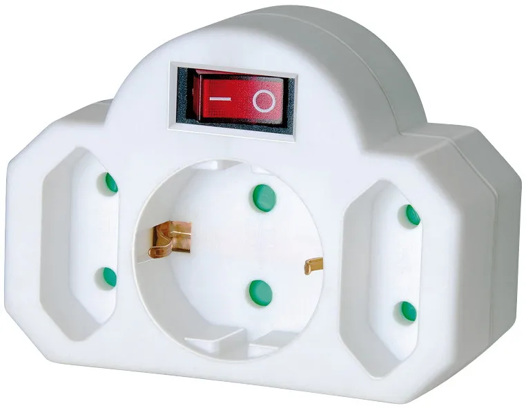 Adapter Schuko- m. KiSi