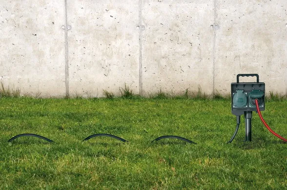 Gartenstd. + Erdspiess 2-Fach