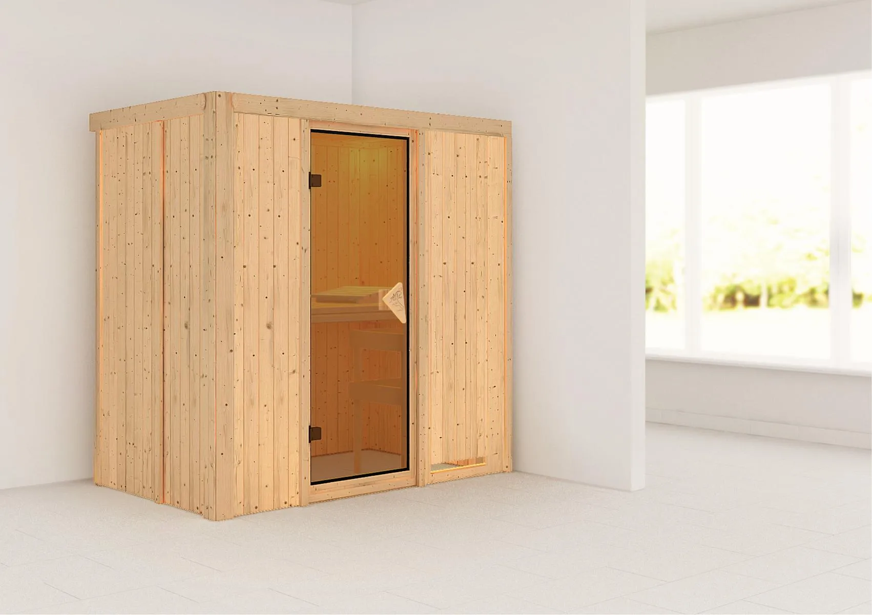 Sauna Variado Front, o. Zub.