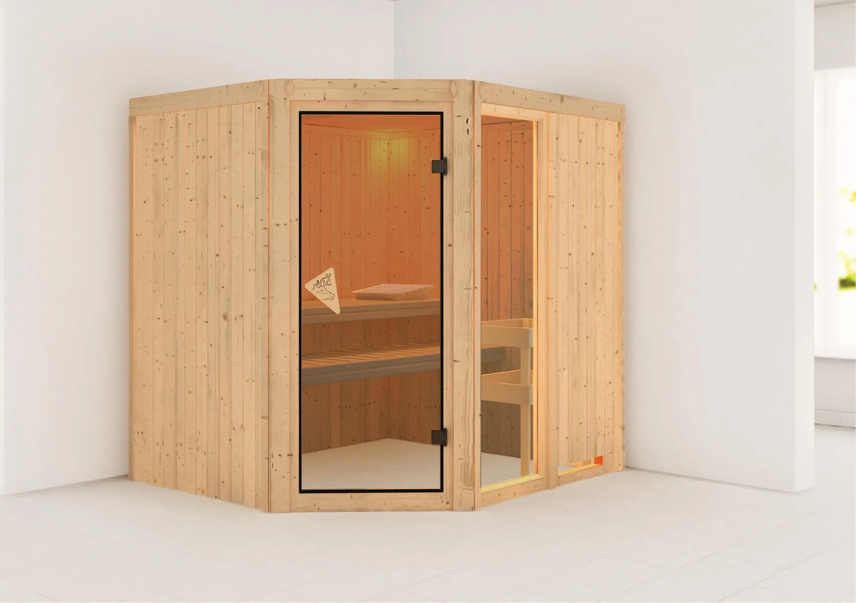 Sauna Fiona 2 Eck, o. Zub.