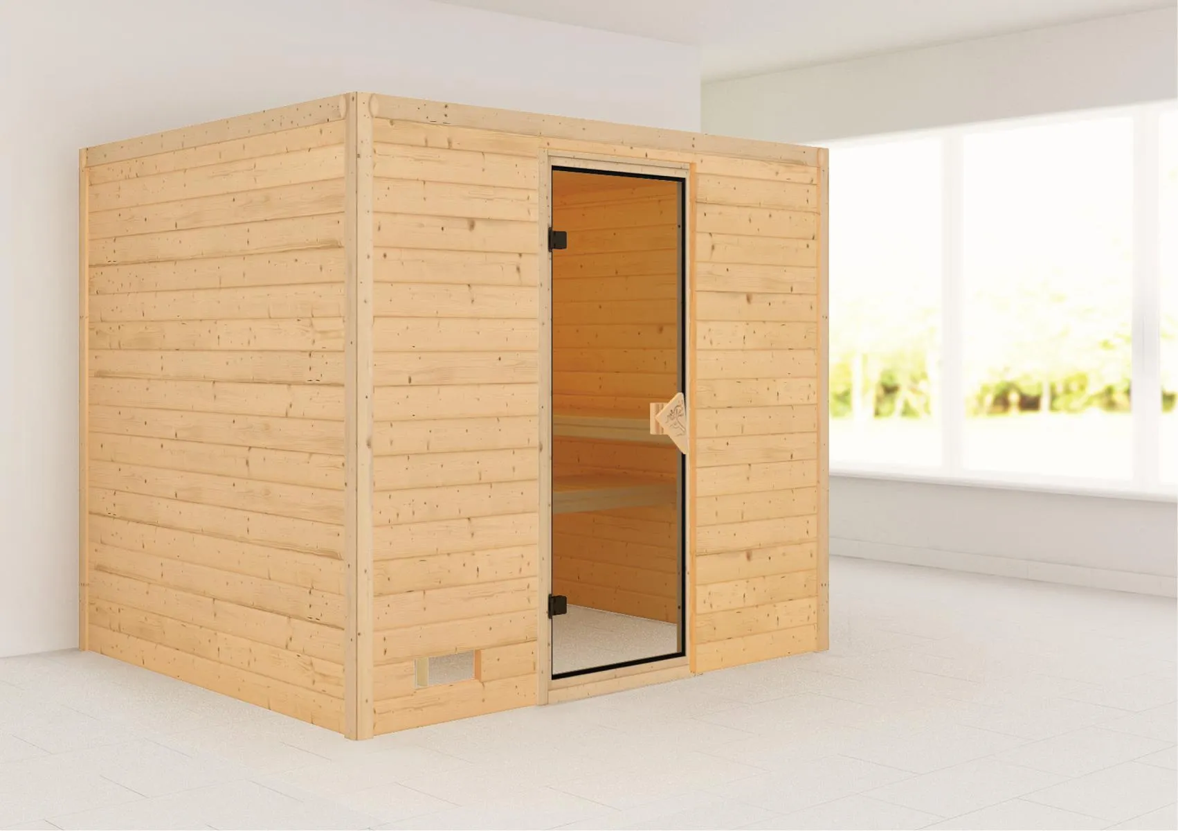 Sauna Sonara Front o. Zub.