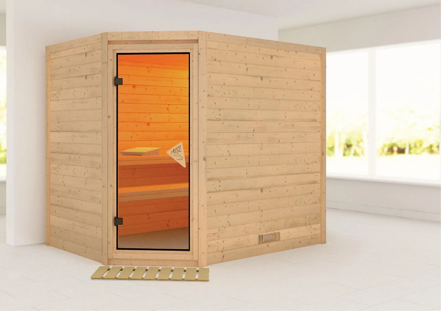 Sauna Sonara Front o. Zub.