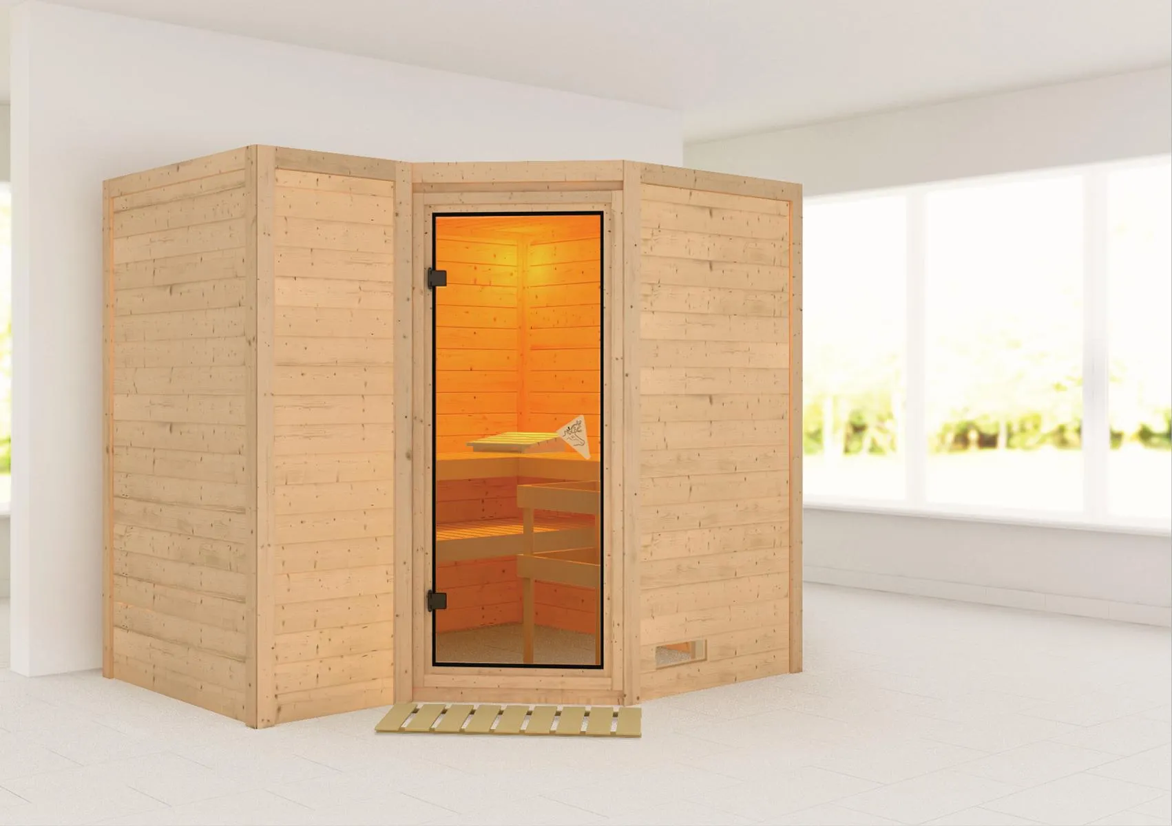Sauna Sahib 2 Eck o. Zub.