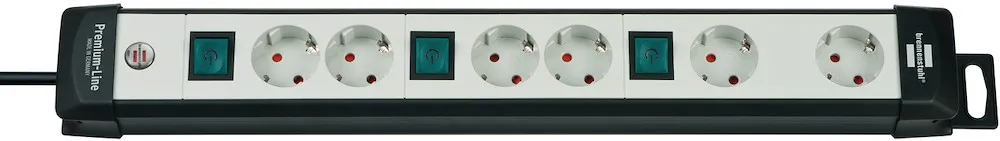 Premium-Line 6fach sw/ligrau