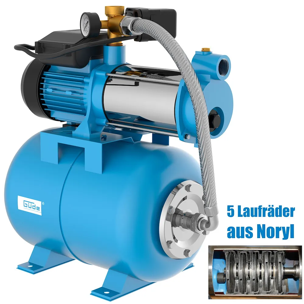 Hauswasserwerk MP 120/5A 24 LT