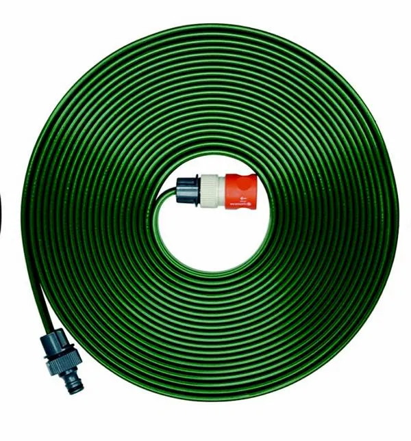 Schlauch-Regner, gr&uuml;n,