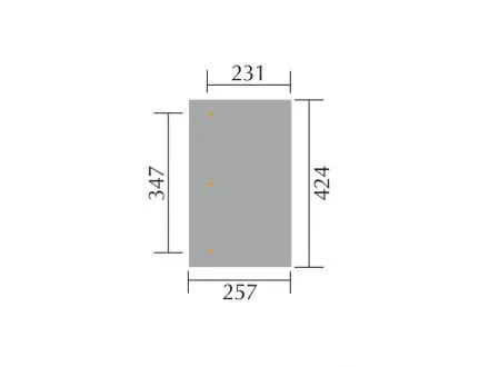 Terrassen&uuml;berdachung 671 Gr. 2