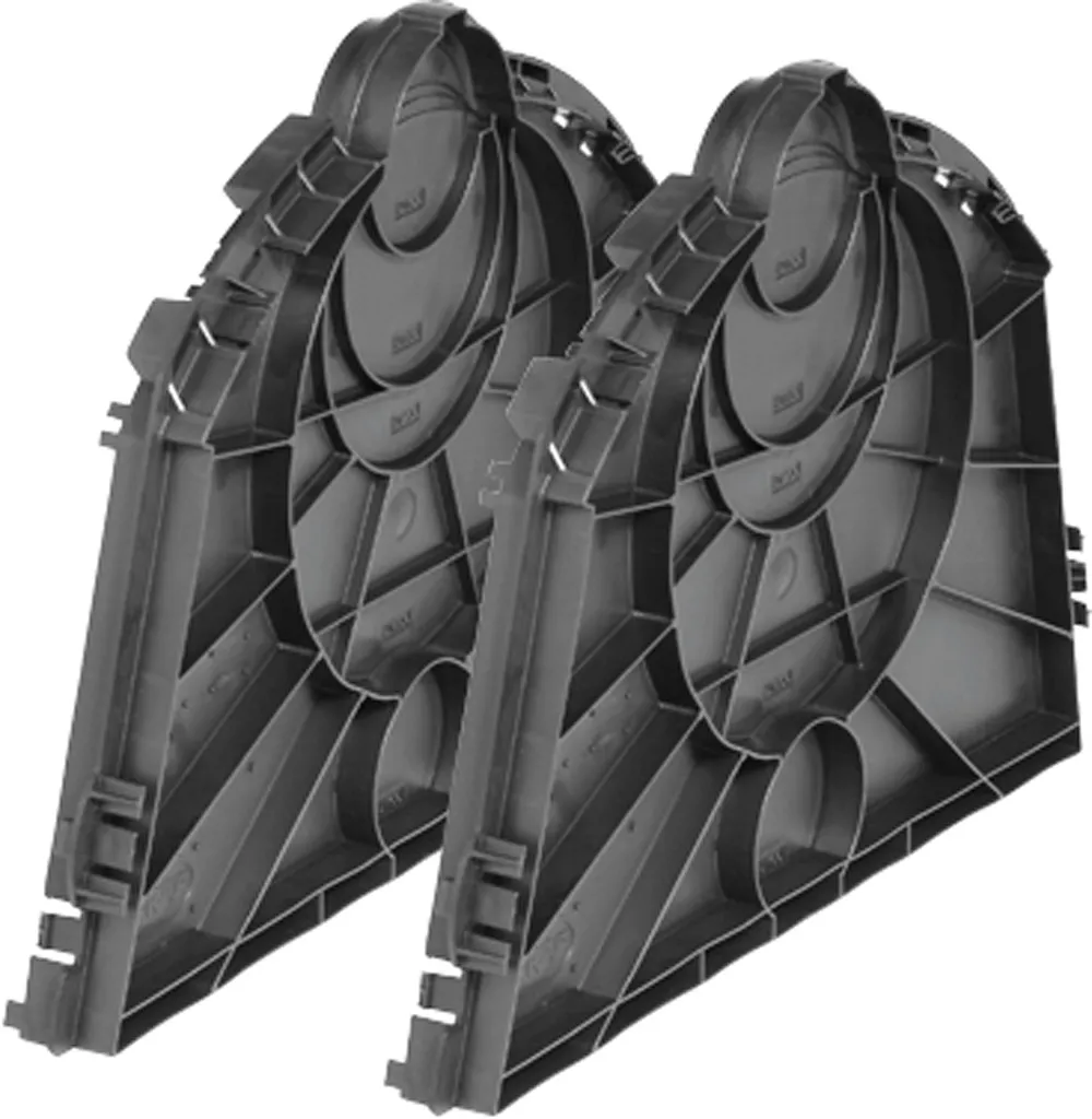 Endplatte f&uuml;r Sicker-Tunnel