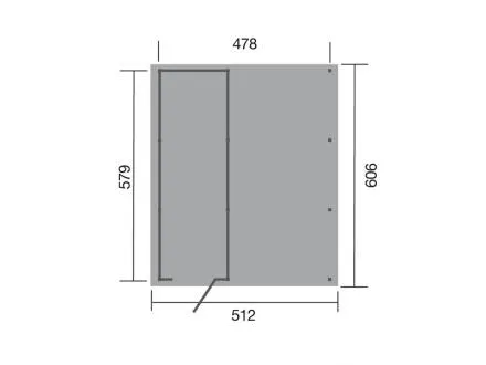 Carport 607 Gr. 3 inkl. GR xxl