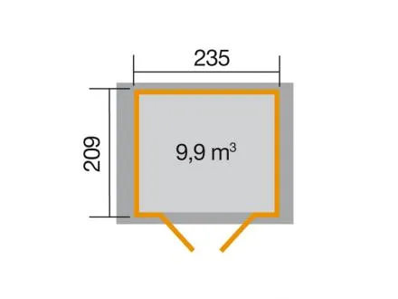 BBH 21mm 224 Gr. 2 DT rot