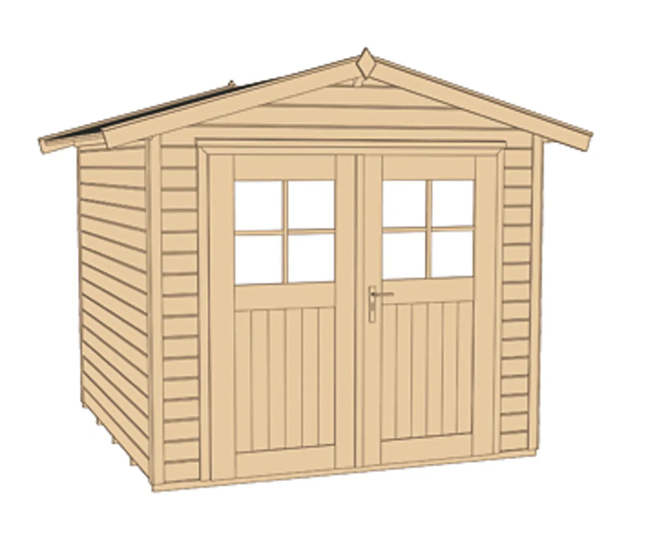 BBH 21mm 224 Gr. 3 DT natur