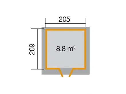 BBH 21mm 227 Gr. 1 natur