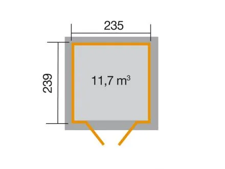 BBH 21mm 226 Gr. 2 grau
