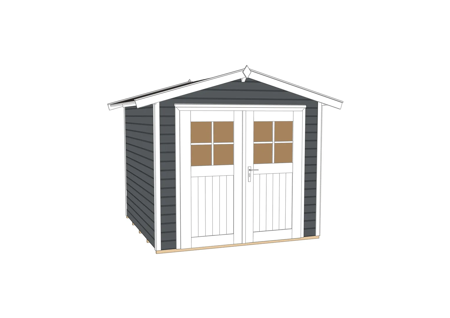 BBH 21mm 224 Gr. 2 DT anthr.