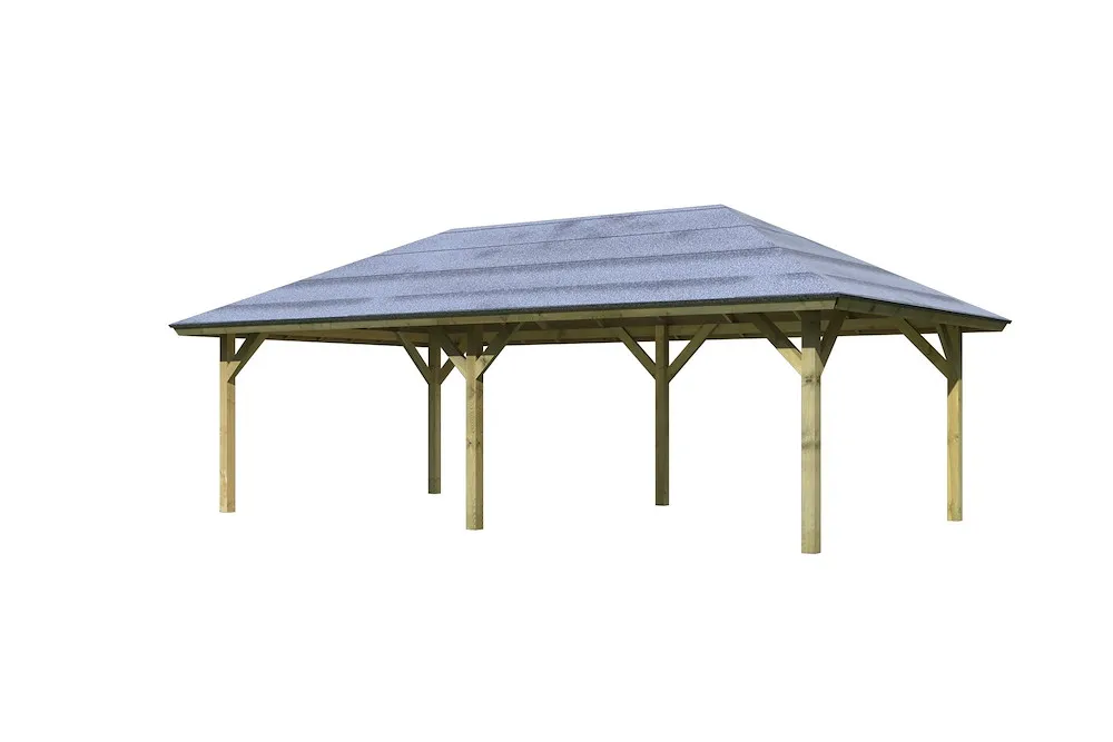 Pavillon Bergen 2, 265x517x290