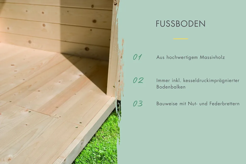 Fu&szlig;boden f&uuml;r Ma&szlig; 178x265
