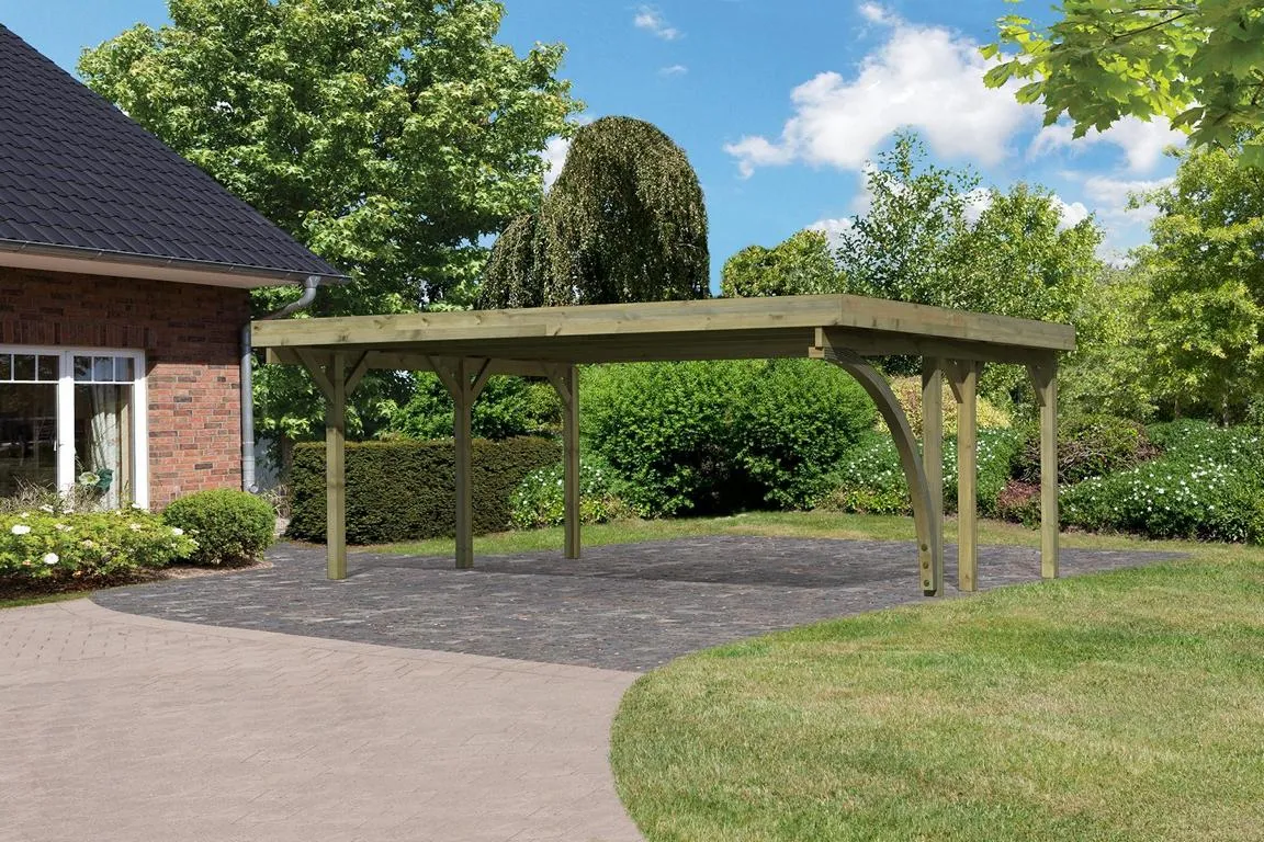 Carport doppelt Classic 1B