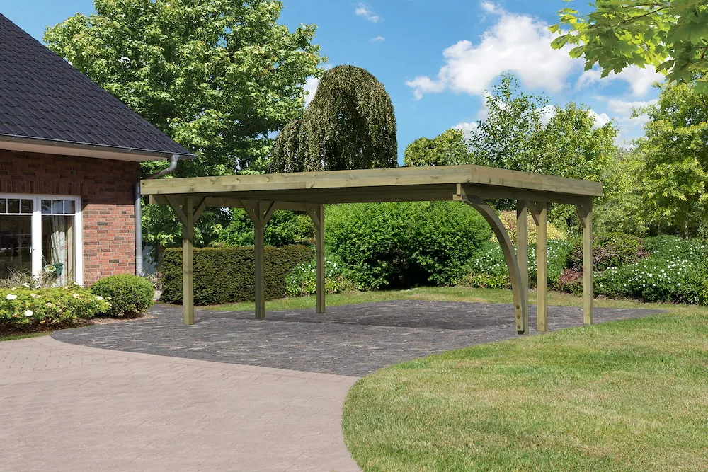 Carport doppelt Classic 1B