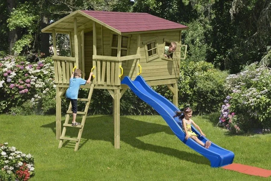 Fallschutzplatten rot