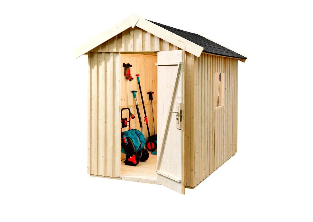 Schwedenhaus 1, natur, 16 mm