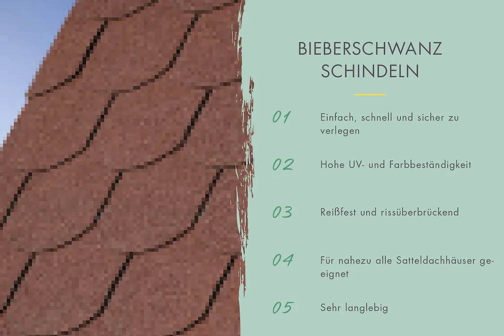 GH Dachschindeln Biberschwanz