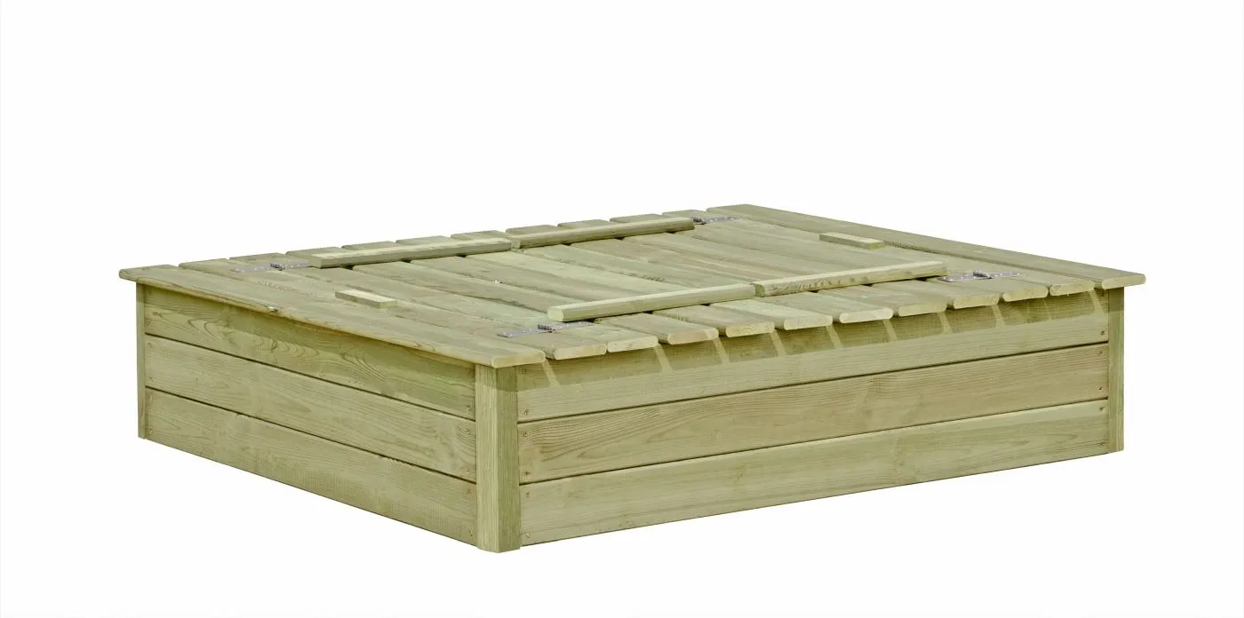 Sandkasten Kalle mit Bank und