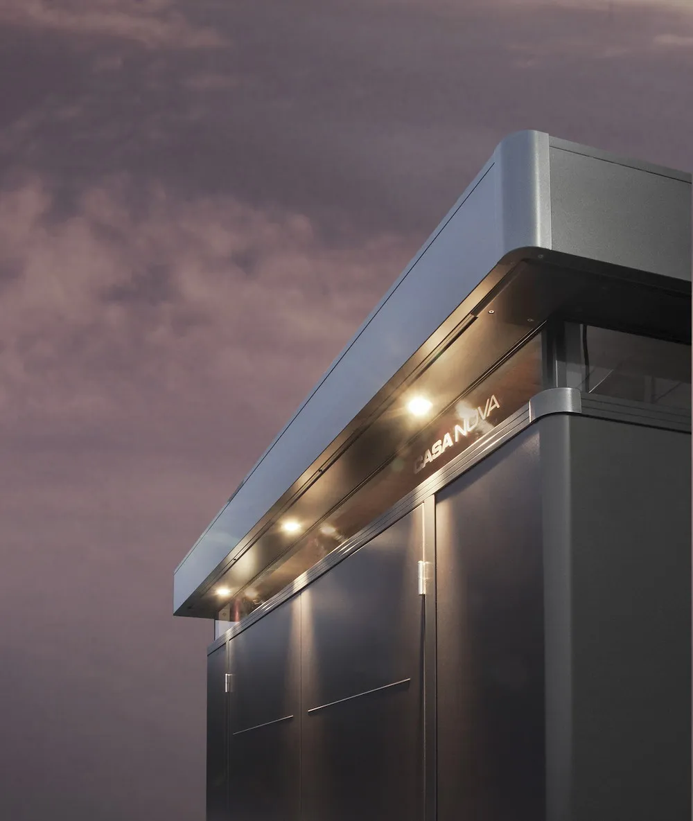 Vorb. f. Au&szlig;enbeleuchtung