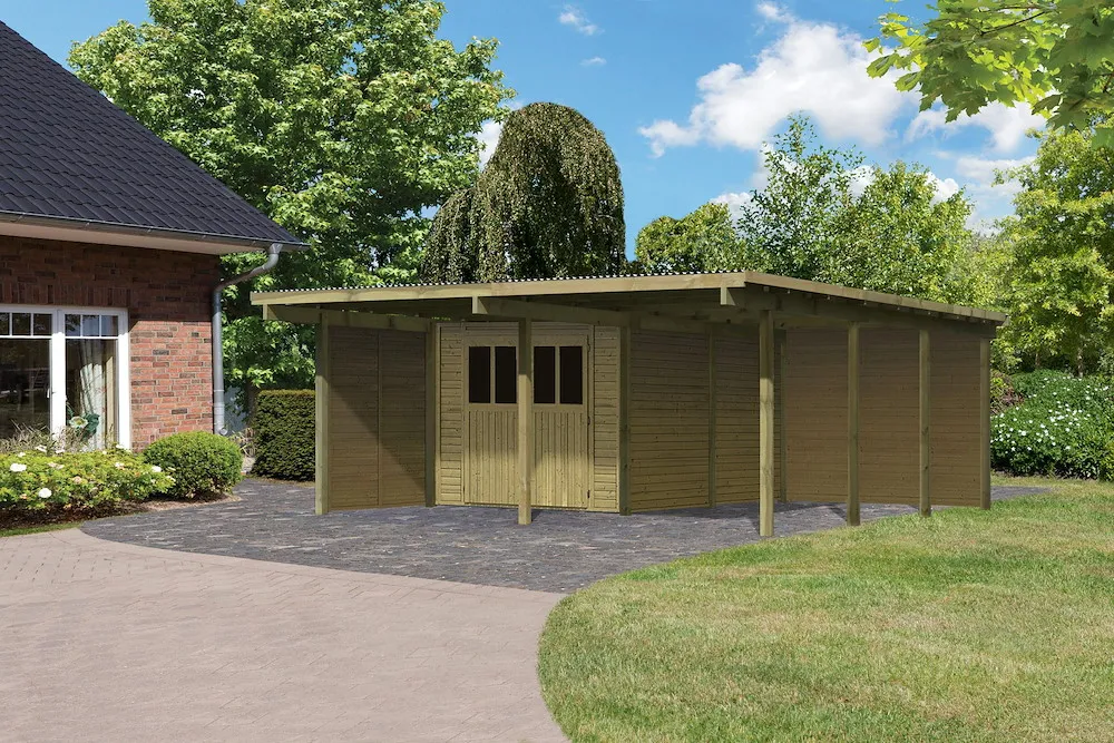 Carport doppelt Eco 2 B