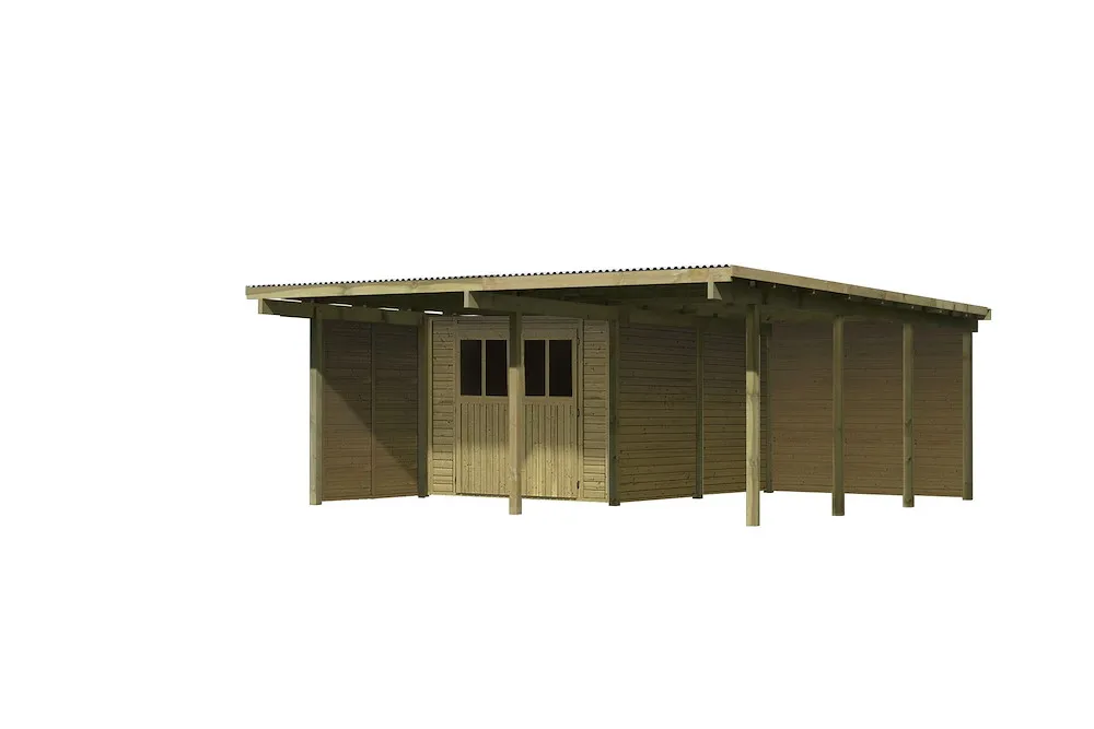 Carport doppelt Eco 2 B