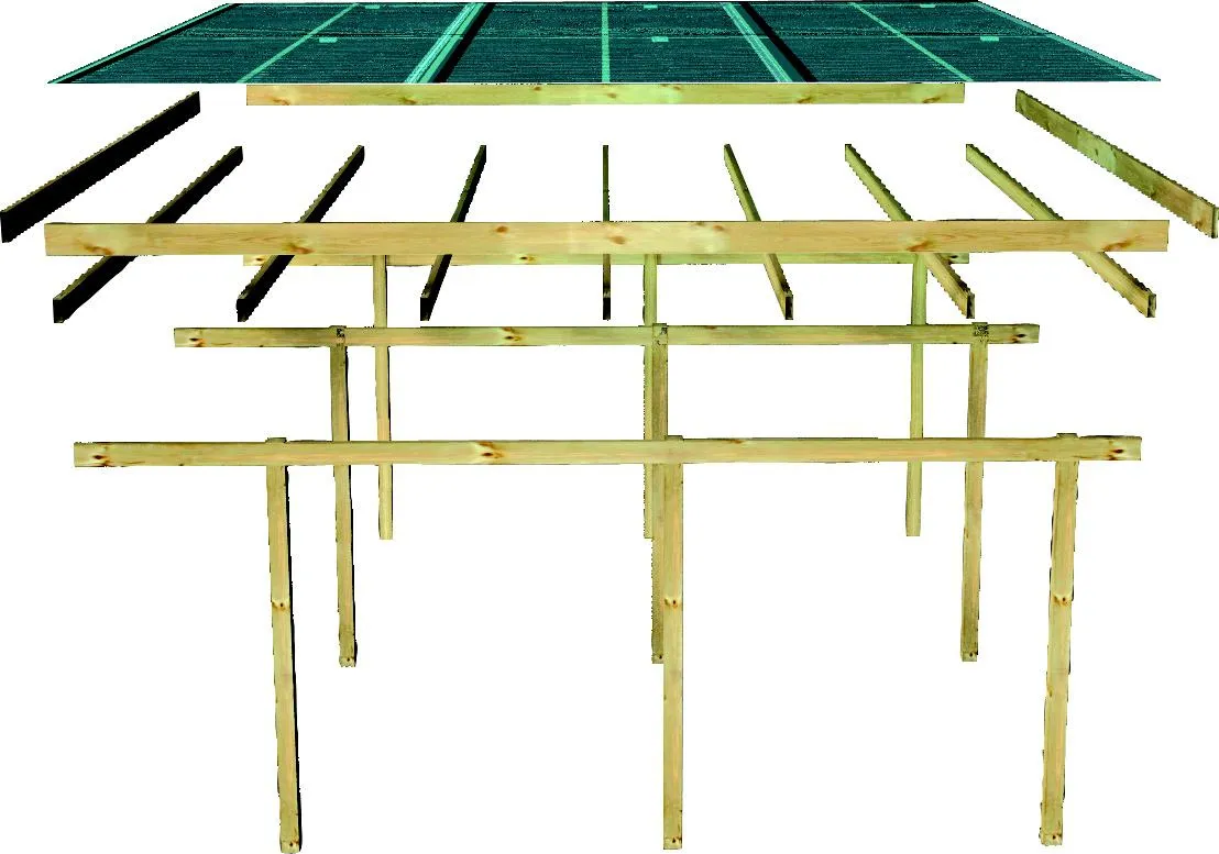 Carport doppelt Eco 2 B