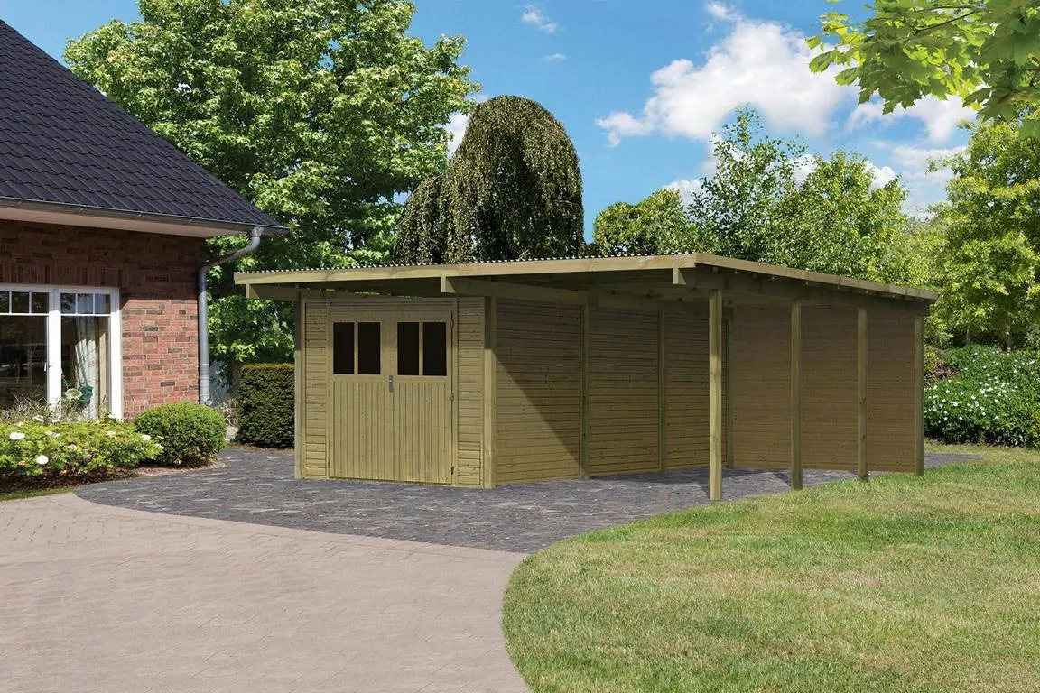 Carport doppelt Eco 2 B