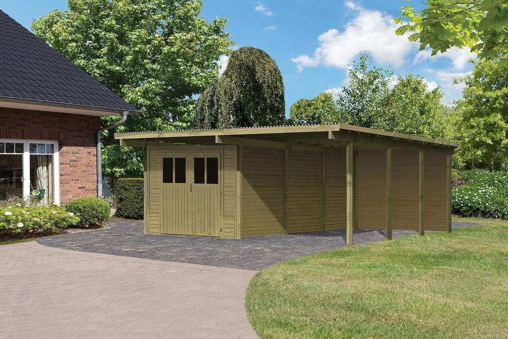 Carport doppelt Eco 2 B