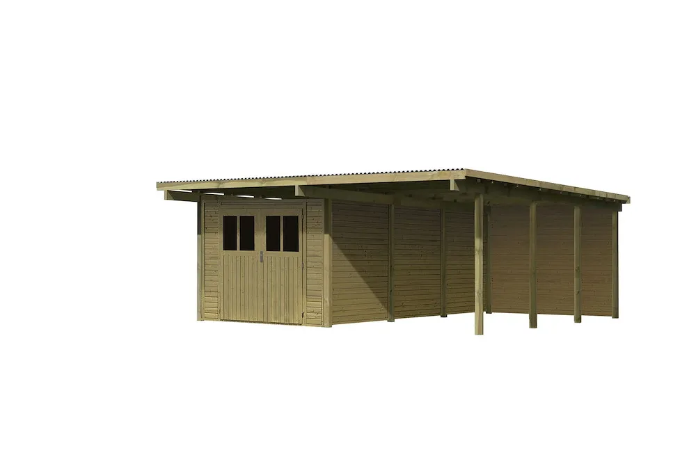 Carport doppelt Eco 2 B
