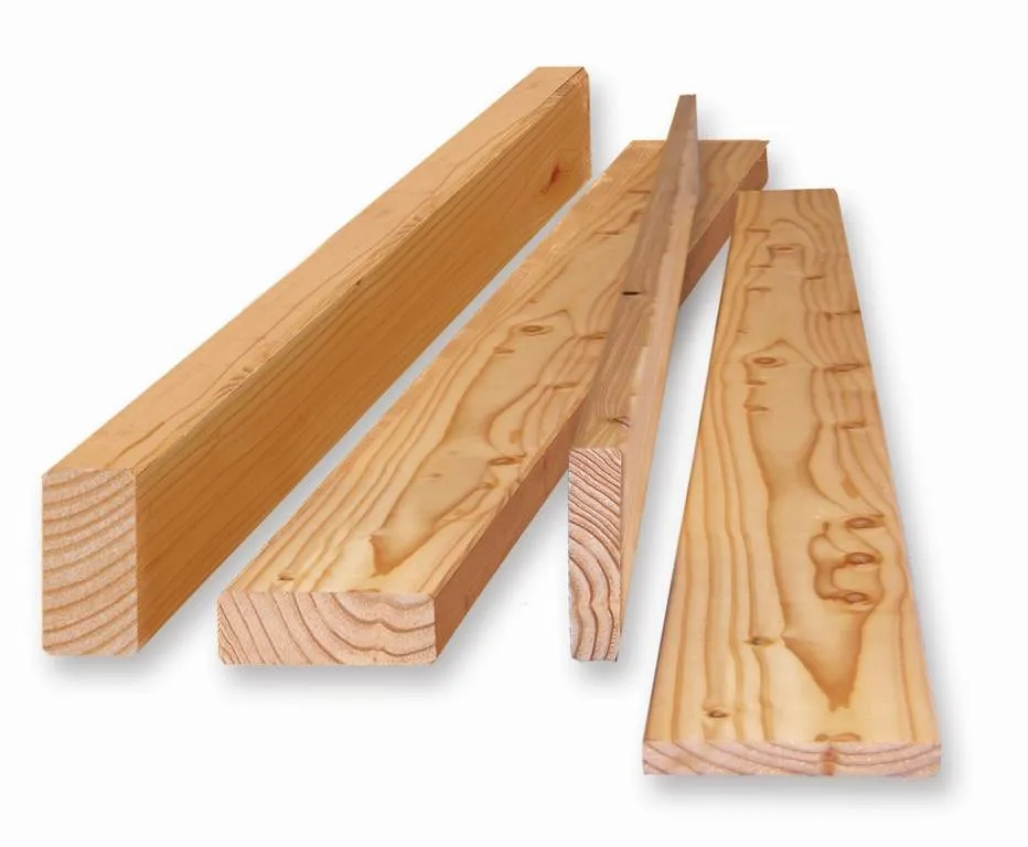 Konstruktionsholz Dougl. roh