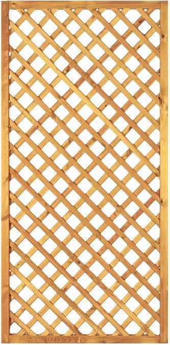 Diagonal-Rankzaun gr&uuml;n