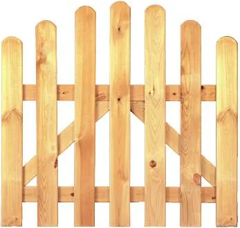 T&J-Gartenzaun Tor Hochbogen