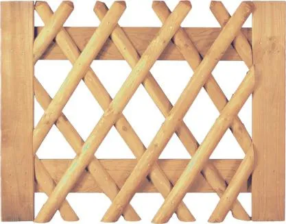 J&auml;gerzaun braun Tor