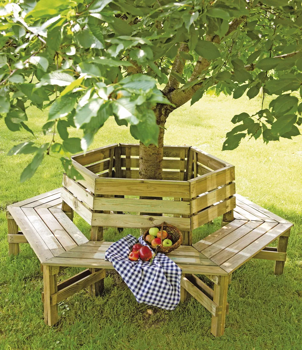 FELIX Baumbank gr&uuml;n