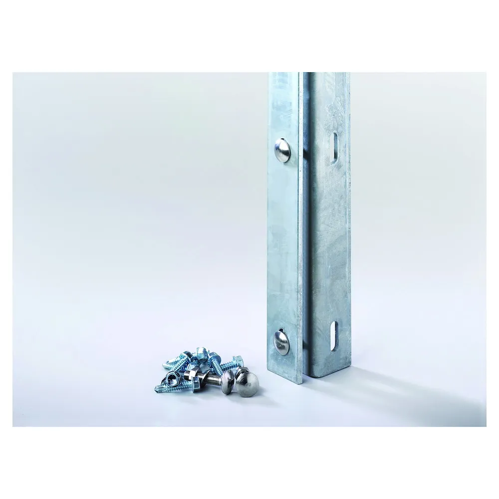 Zaunanschlu&szlig; RAL 7016 anth