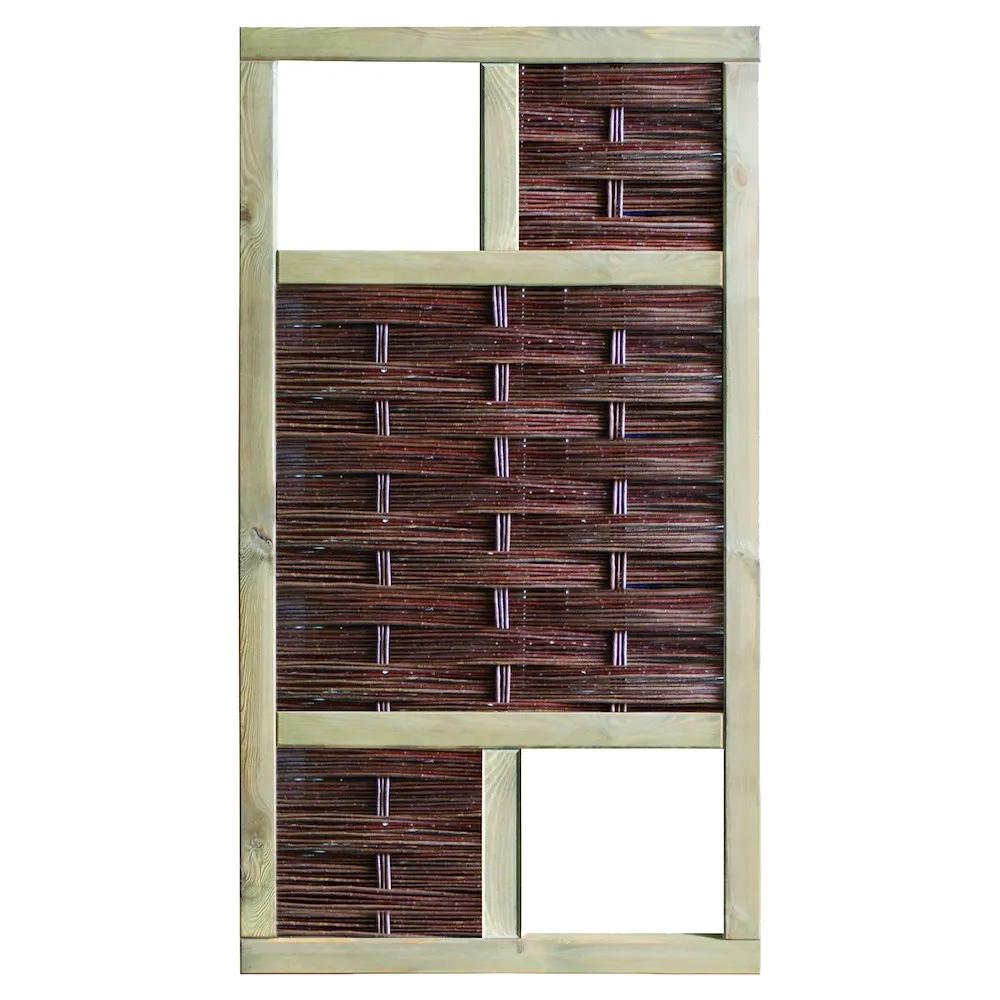 LABO-Weidengeflechtzaun 3D